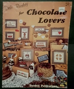 CROSS STITCH PATTERN BOOKLET - FOR CHOCOLATE LOVERS - LOOK! - Picture 1 of 1