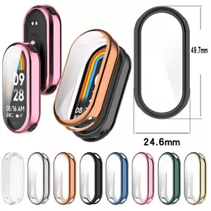 Szkło hartowane Ochraniacz ekranu Etui Cover do Xiaomi Band 9/9 NFC Smart Watch - Zdjęcie 1 z 23