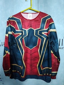 Rubie's  Marvel Avengers Spider-Man  Shirt Costume Cosplay Halloween - Picture 1 of 13