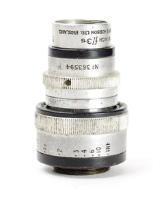 Taylor Hobson Cooke Anastigmat 3.5/1.5inch f/3.5 1.5inch C-Mount M25 No.363594 - Picture 1 of 3
