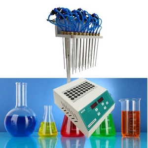 Soplador de nitrógeno concentrador de muestras de nitrógeno Termovap tipo seco de 36 orificios 110 V - Imagen 1 de 22