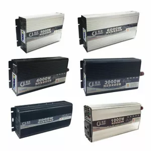 1000W~6000W Pure Sine Wave Power Inverter DC 12V 24V 48V to AC 110V - Bild 1 von 21