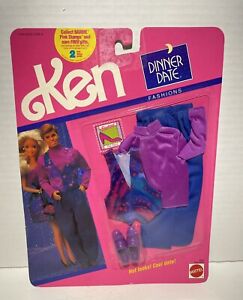 Vintage Barbie KEN Dinner Date Fashions 1990 #4945 MINT