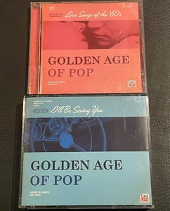 (4) CD LOT TIME LIFE MUSIC-GOLDEN AGE OF POP -I'll Be Seeing You-Love Songs 60's - Picture 1 of 2