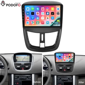 Für Peugeot 207 2006-2015 9" Android 13 Autoradio GPS Navi Bluetooth WIFI Player - Bild 1 von 19