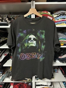The Osbourne Ozzy Ozzfest Vintage 90s Black T-shirt Size L - Bild 1 von 6