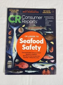 CONSUMER REPORTS MAGAZINE JULY 2023- SEAFOOD SAFETY New! - Picture 1 of 3