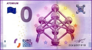 BELGIEN / 0€ BANKNOTE / NULL EURO-SCHEIN / 0€ BANKNOTE / ZEKG 2017-1 - Bild 1 von 1