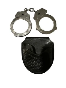 The Peerless Handcuff Co. Vintage Handcuffs Pat 1531451-1872857 Springfield MA - Picture 1 of 4