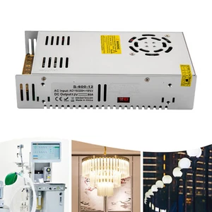 Convertitore di Tensione 600W AC 220V a Trasformatore 12V Trasformatore Adattatore, Alimentazione - Foto 1 di 17