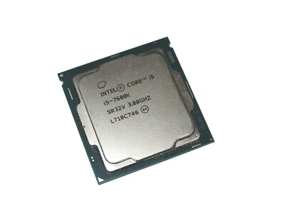 Procesador Intel Core i5-7600K 3,8 GHz cuatro núcleos (BX80677I57600K) Foto 1 de 2