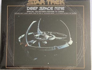 Star Trek Deep Space Nine Collector's Edn 8 TV Cards 11x14 Prints Factory Sealed