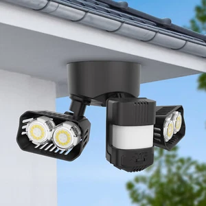 SANSI LED Security Light Motion Sensor 3500LM Outdoor 28W Wall IP65 Bright Lamp - Picture 1 of 8