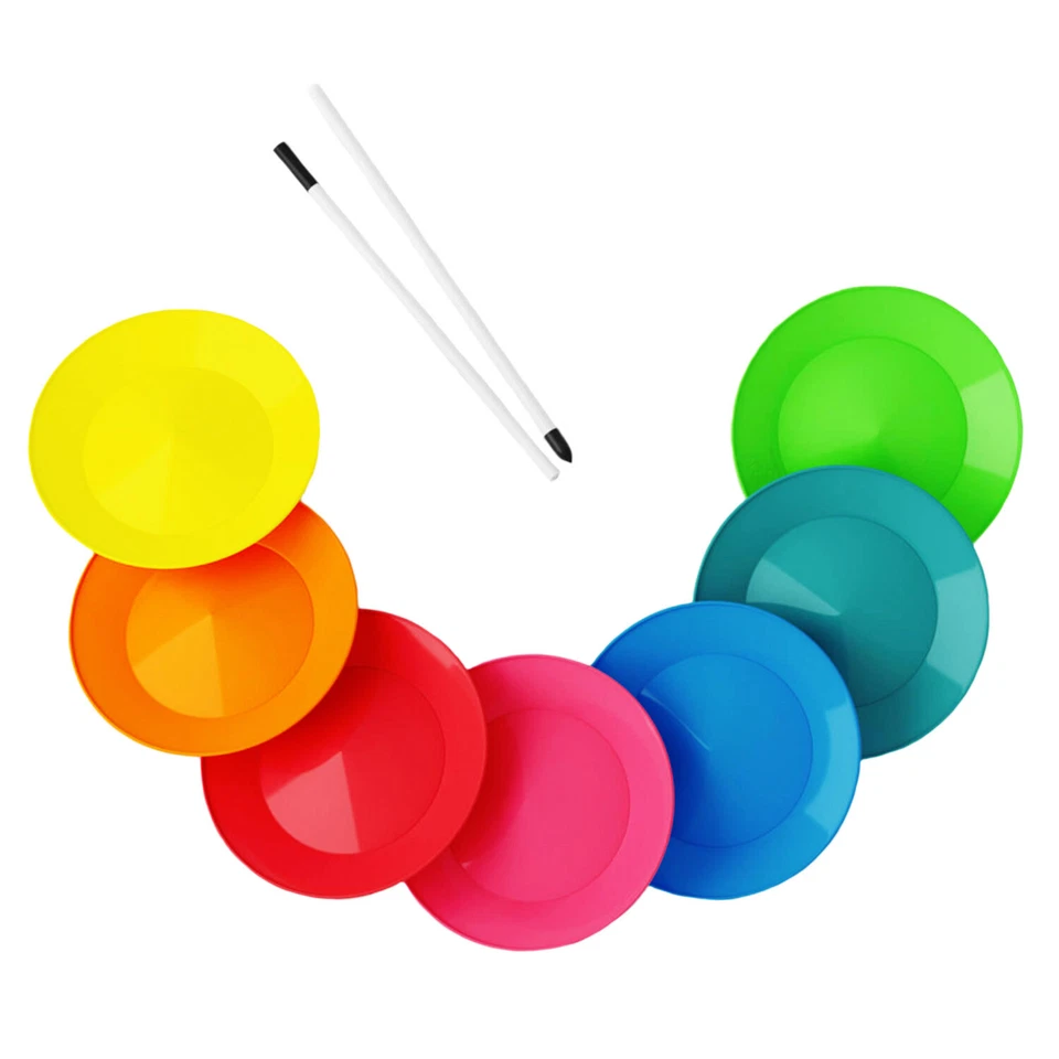 Diabolo Freizeitsport Jonglierteller (23cm) im Set inkl. teilbarem Stab  - Bild 1 von 1