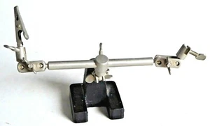alter Platinenhalter Elektrotechnik schwerem Standfuss - Bild 1 von 4