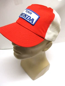 Cappello da camionista vintage Team Honda Racing in rete cappello snapback berretto da baseball - Foto 1 di 12