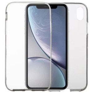 Apple iPhone XR Etui Case 360 Komórka Ochrona Pokrowiec Cover Full TPU Przezroczyste - Zdjęcie 1 z 4