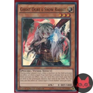 Yugioh Ghost Ogre & Snow Rabbit CT13-EN012 Super Rare NM - Picture 1 of 1