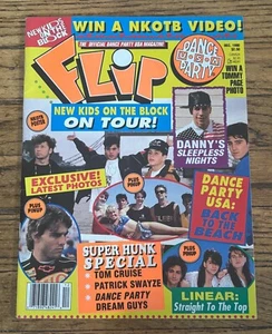 Flip Magazine December 1990 NKOTB Linear Dance Party USA Feldman Cruise Faustino - Picture 1 of 5
