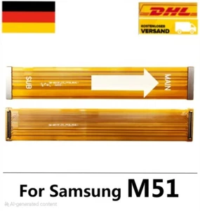 Samsung M51 Motherboard Haupt Flex-Kabel ChargingCable MainKabel - Bild 1 von 2