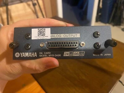 Yamaha Analog DA Card MY8-DA96 24 bit 96 kHz - Image 1 of 3
