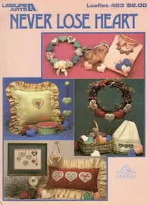 Leisure Arts Never Lose Heart Leaflet 423 Cross Stitch Pattern - Picture 1 of 11