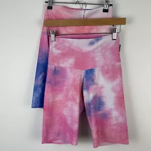 Exotica Athletica Size M Womens Shorts x 2 Pairs Stretch Activewear Gym Yoga - Foto 1 di 9