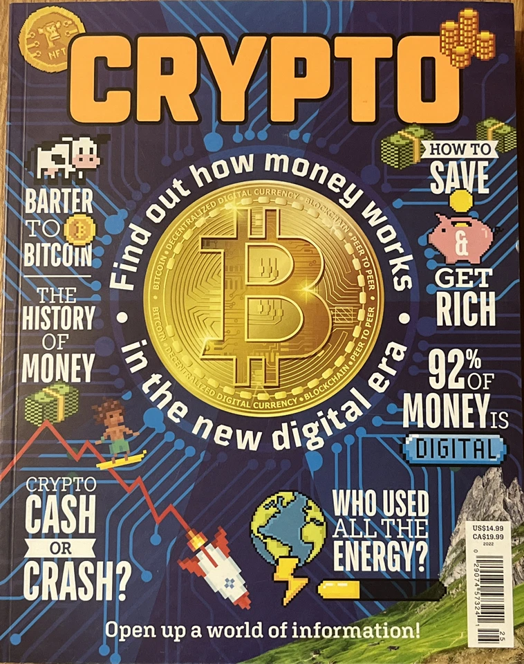 CRYPTO MAGAZINE BITCOIN TECHNOLOGY GMC PUBLICATIONS UK New Digital Era