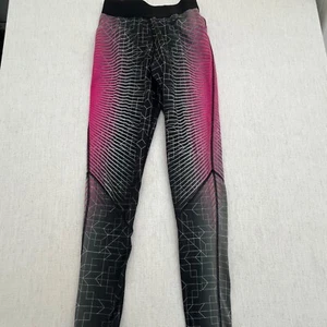 Nike Pro Women Geometric Leggings XS Multicolor - Picture 1 of 10