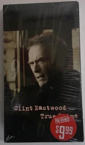 True Crime VHS Block Buster Pre-Vie Sealed Clint Eastwood Free Shipping - Picture 1 of 6