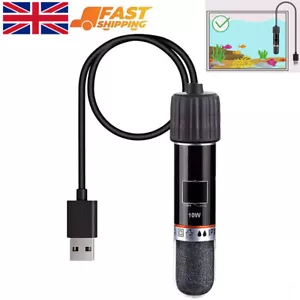 Mini Small Aquarium Fish Tank Heater 26 ℃ Heating Rod Submersible Thermostat UK - Picture 1 of 16