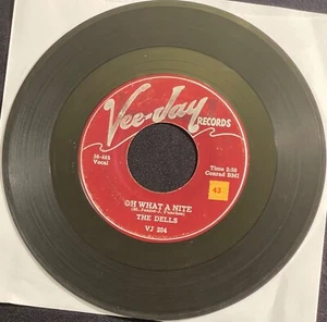 THE DELLS Oh What a Nite (night) /JO JO 1956 1st VJ 204 plays a strong VG+ - Bild 1 von 2