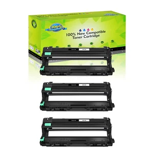 3PK DR-221CL 221BK Drum Unit For Brother HL-3180CDW MFC-9130CW 9330CDW 9340CDW - Picture 1 of 5