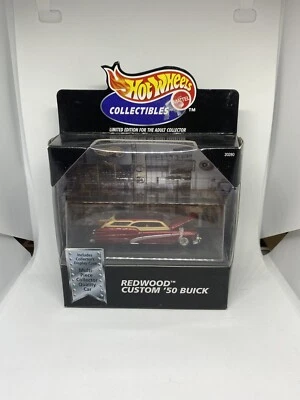 Hot Wheels Collectibles Redwood Custom 50 Buick Black Box Edición Limitada (116MC) Foto 1 de 4