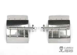 LESU 1/14 Scale Metal Fenders Mud Guard for Tamiya RC Tractor Truck Model - Picture 1 of 5