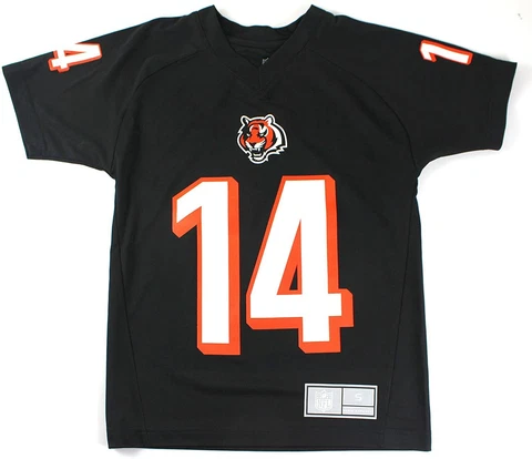 Cincinnati Bengals Jersey Andy Dalton #14 NFL Youth Performance Fashion Black Cover