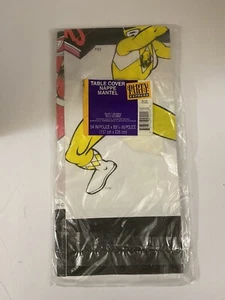 Vintage 1994 Party Express Mighty Morphin Power Rangers Paper Tablecloth Cover - Picture 1 of 3