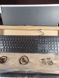 Dell Keyboard Blk Made in China - Picture 1 of 2