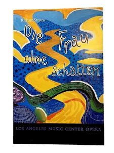 David Hockney Die Frau Ohne Schatten Los Angeles Music Center Opera 1993 poster - Picture 1 of 4