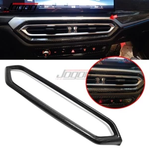 Carbon Fiber Console Dash Air Vent Cover For BMW G20 LCI 320i 330i 2022+ M2 G87 - Picture 1 of 9