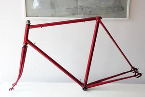 1970s Bob Jackson racing frame, 59cm ctoc (23.5 inch) in Ruby red. Campagnolo DO - Picture 1 of 11