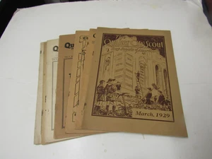 8 Quaker City Scout Magazines, Boy Scouts, 1920's - Bild 1 von 10