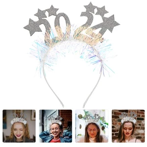 Diadema Estrella Sinfónica Año Nuevo Fiesta Gorros Nochevieja Miss Años - Imagen 1 de 12