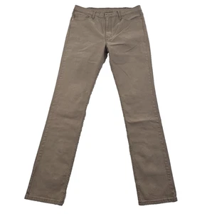 Levi's 511 Jeans Men's 38x36 Beige Straight Fit Medium Wash Stretch Denim EUC LN - Picture 1 of 16
