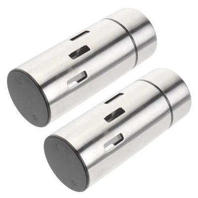  Contenitore per condimento per barattolo di spezie in vaso in acciaio - Immagine 1 di 4