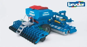 Farm Lemken Solitair 9 Sowing Combination - Bruder 02026 Scale 1:16 Toy NEW  - Picture 1 of 2