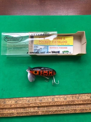 DE COLECCIÓN FRED ARBOGAST JITTERBUG COLOR RESISTENTE EN CAJA Foto 1 de 4