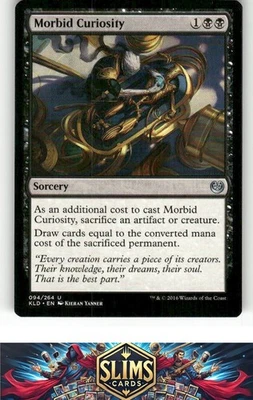 Magic the Gathering MTG Kaladesh Morbid Curiosity #94 Buy 2 Get 1 - Image 1 of 2