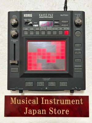 Korg KP3+ Kaoss Pad Dynamic Effect Sampler Used with Adapter Used from Japan - Image 1 of 4