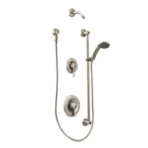 Paquete de moldura de sistema de ducha Moen T8342NH - níquel - Imagen 1 de 1